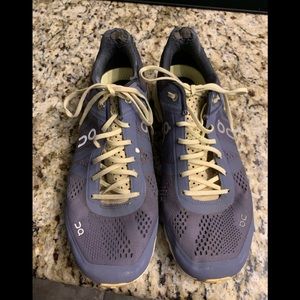 On Cloud running shoes